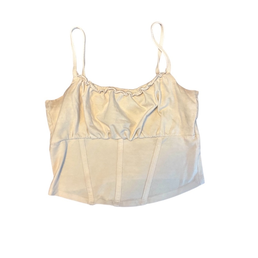 Hollister Cream Graphic Tee